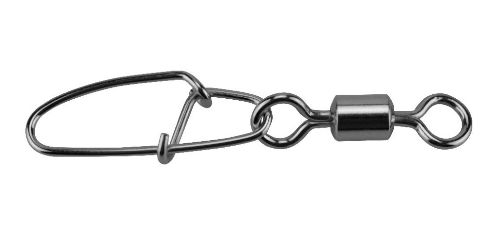 [GM-14DESTOR524CH] Destorcedor (Snap Swivel) con Seguro 6 Pesca (144 piezas)