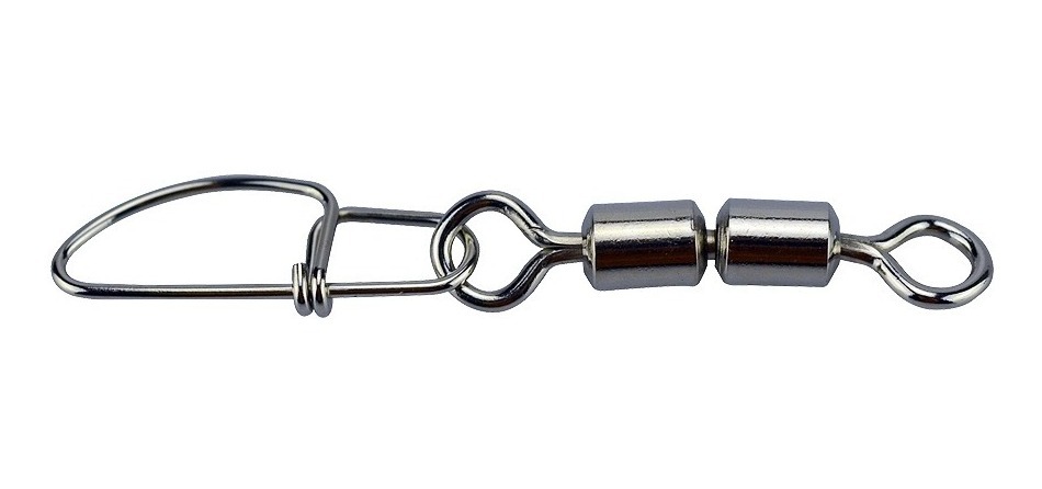 [GM-14DESTOR540CH] Destorcedor (Snap Swivel) con Seguro 7 Pesca (144 piezas)