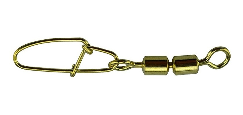 Destorcedor (Swivel) con Balero y Seguro No.5 Pesca (144 piezas)