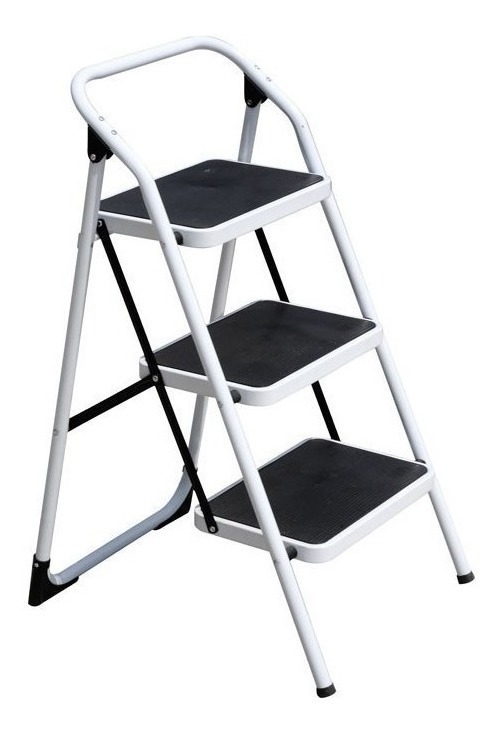 Escalera Tubular Plegable 3 Escalones