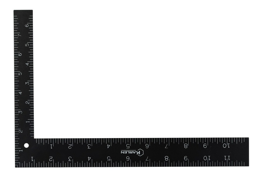 Escuadra de Aluminio 600x400mm Para Trazo Carpintería