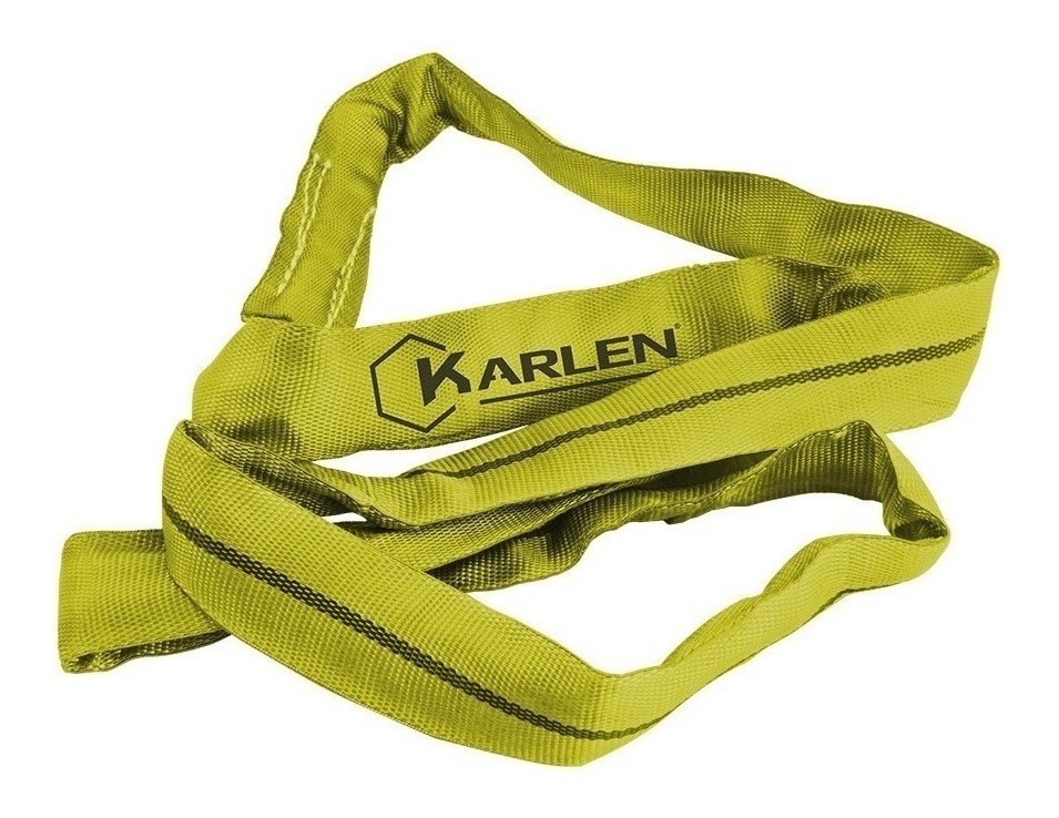 Eslinga De Carga Redonda Amarilla 3Ton 5Mx6Cm