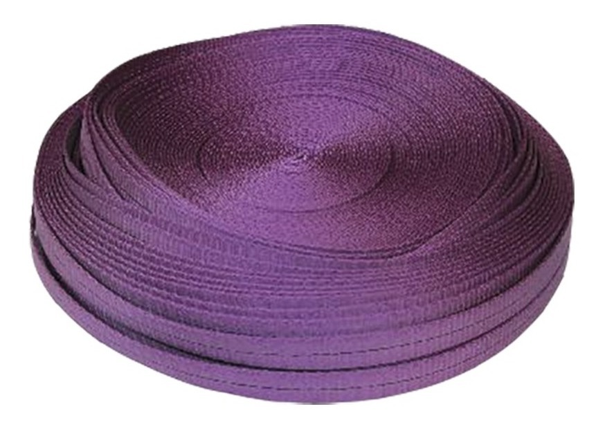 Correa para Eslinga Plana Morada 1 Ton 100m x 2.5cm Izaje