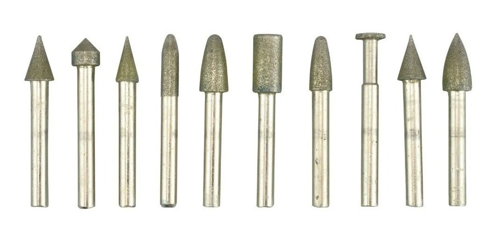 [GM-14FRESAS456GS] Kit de Limas Punta Diamante 6Mm 20 Piezas Joyero el Mejor