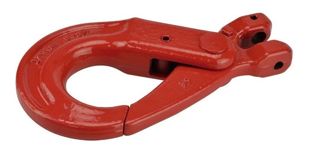 Gancho De Eslinga Clevis Con Seguro 6Mm-8 (1/4) 1.12Ton