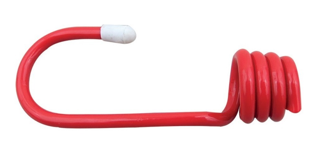 Ganchos Para Tensor Elastico 9Mm Rojo (50 Piezas)