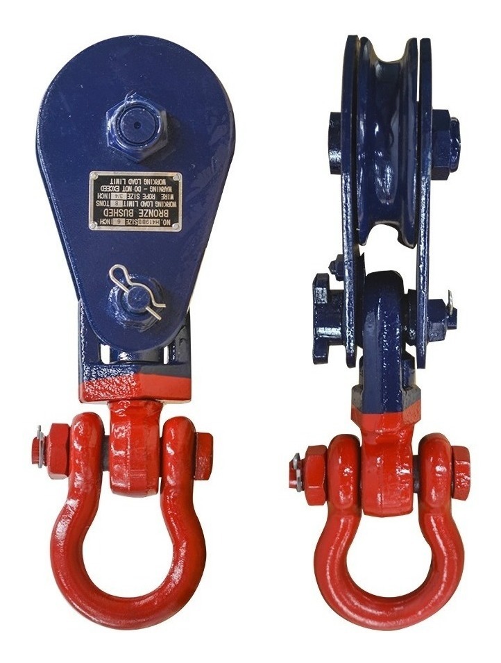 Polea Con Grillete De Eslinga 12 , 8 Ton, Karlen