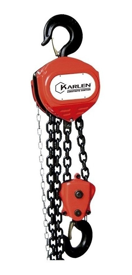 Polipasto Triangular De Cadena Hsz-1 1Tx3M Carga Nuevo