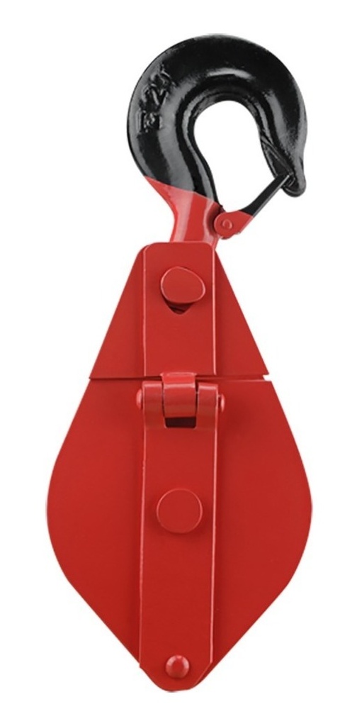 Garrucha Sencilla Con Bisagra Acero 35 Crmo .50 Ton El Mejor