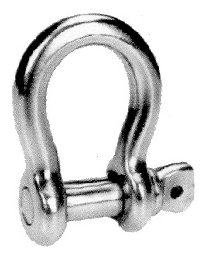 Grillete Inoxidable Reforzado Ss304 1/2 X5/8  Ms0105