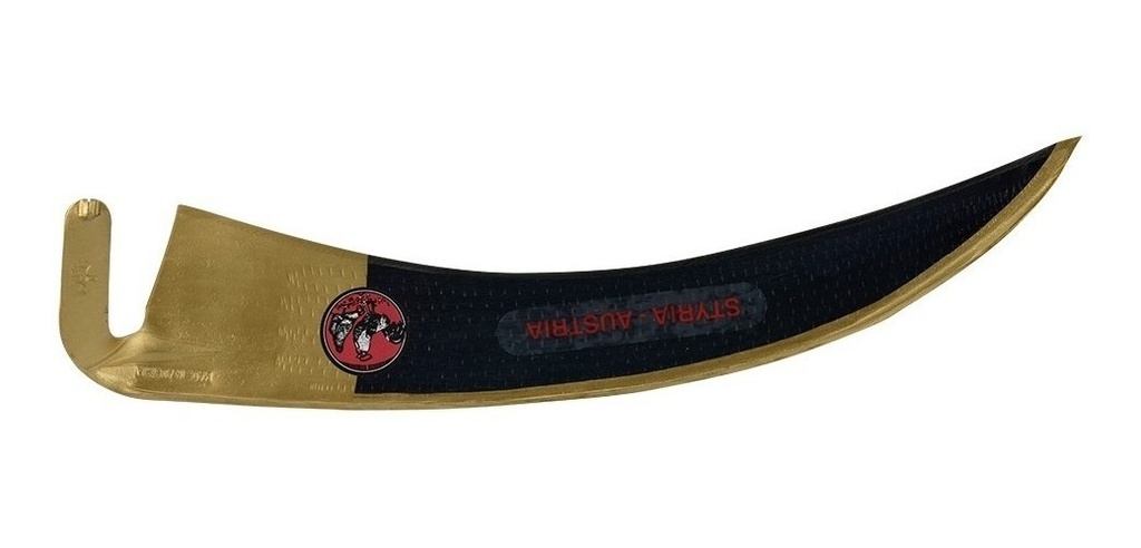 Guadaña Gallo-Gallina Azul Mango Dorado 610Mm J108