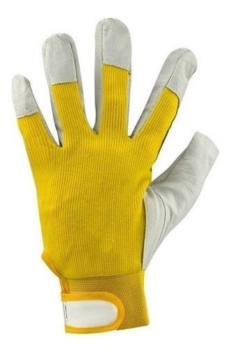 Guantes De Piel De Cerdo Con Algodon Med   