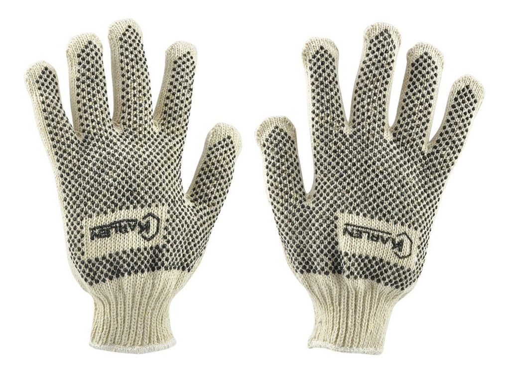 Guante Japonés Algodón Antiderrapante Blanco 240 mm