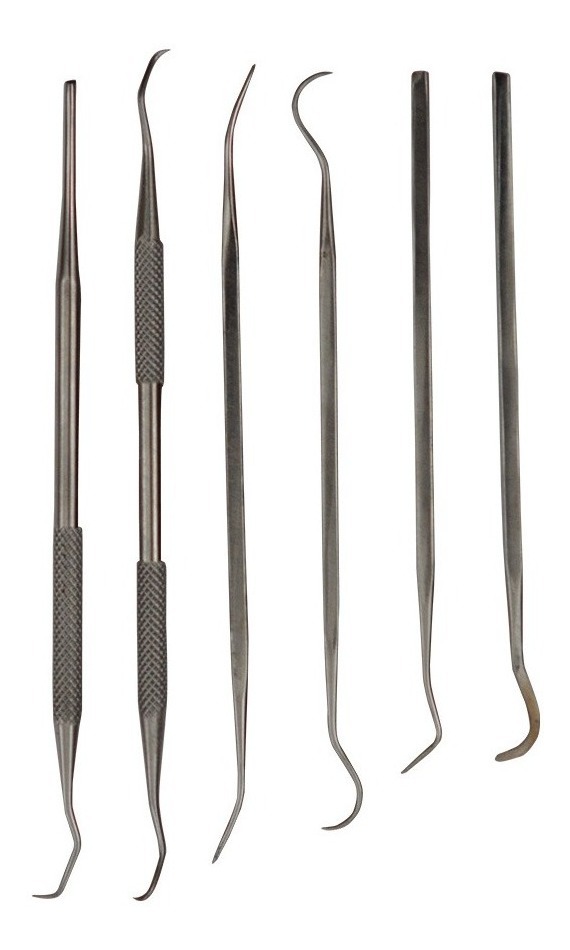 Rayadores Para Joyero Acero Inoxidable No.SH-6 (6 Pzas)