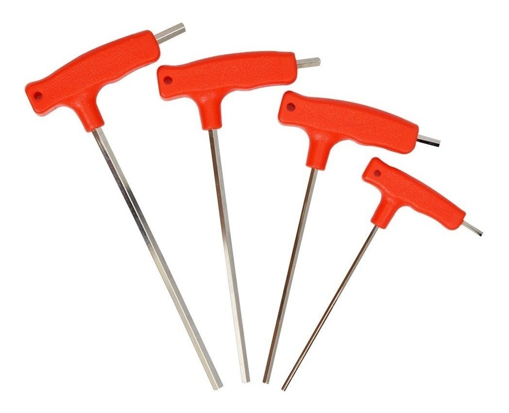 Llaves Allen T 3,4,5,6mm
