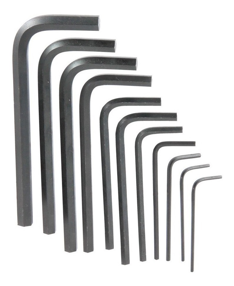 Llaves Allen 1/16-1/2 Jlap-11 (11 Piezas)