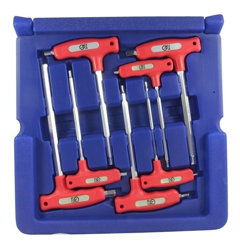 Llaves Allen  T  3/32 -3/8  H733238 (7 Piezas) Nuevo