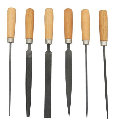 Limas Para Cerrajero Juego de 6 Piezas  K234 620118824
