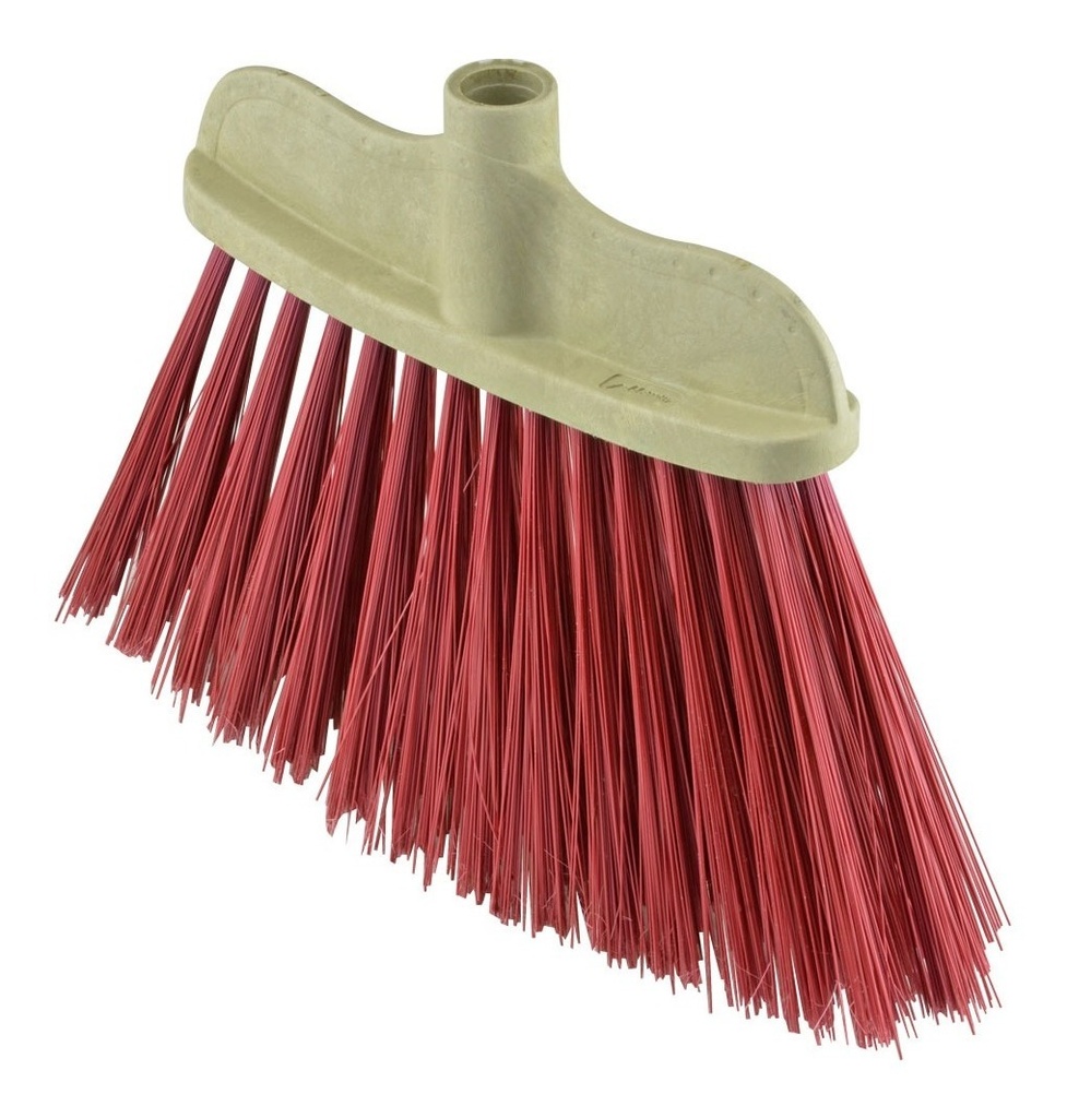 Escoba Tipo Abanico Larga Palo 120 Cm La Mejor  24.5 Cm Anc