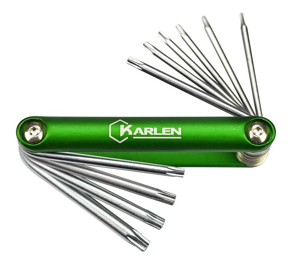 Llaves Tipo Torx T6/T30 Ht6-T30 (10 Piezas)