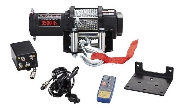 Malacate Electrico Winch 12V 3500Lbs 3.3Hp/2.5Kw Nuevo