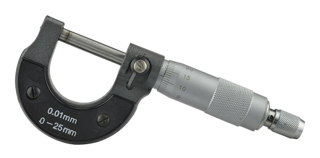 Micrometro De Exteriores 0-25Mmx0.01Mm