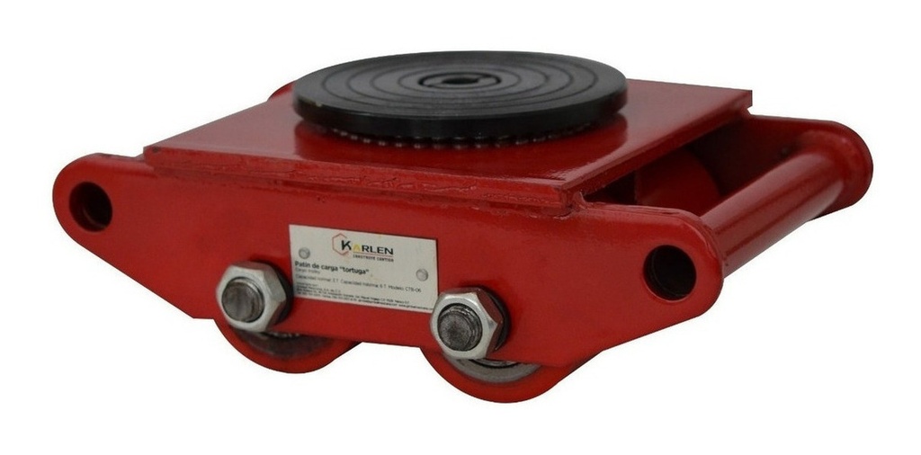 [GM-14PATINC005CH] Patin De Carga Tortuga De 6 Toneladas 4 Ruedas Oferta