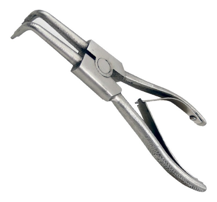 Pinza Curva Para Anillos 7  Int. Th110412Bs