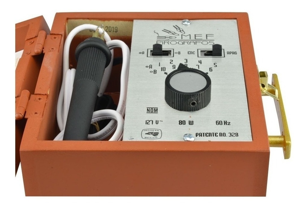 Pirografo Electrico Chico 127V-60Hz 80W Nuevo  