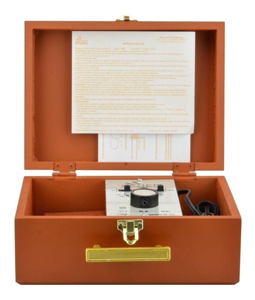 Pirografo Electrico Grande 127V-60Hz 80W Nuevo