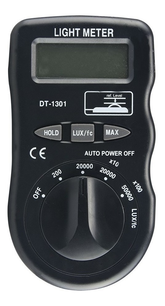 Medidor De Luminosidad Lcd 2000 50000Lux Dt1301