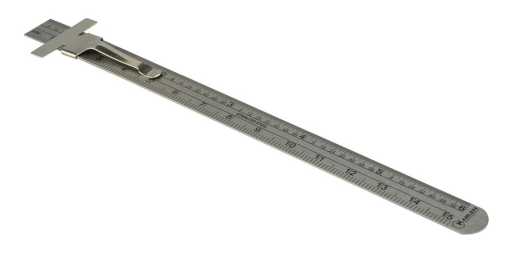 Regla Metálica Acero Inoxidable 150 Mm Jn21-015 El Mejor