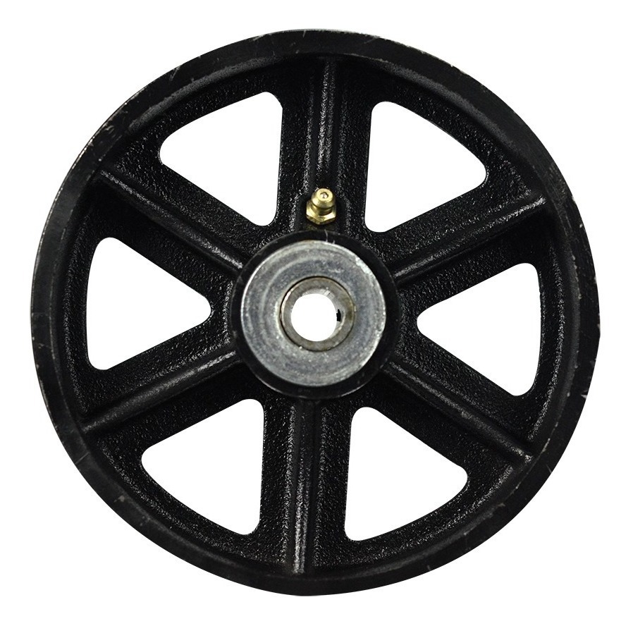 [GM-14RODAJA265CH] Rueda de Acero Con Rodamiento de Rodillos 6 X2 (100X50Mm)