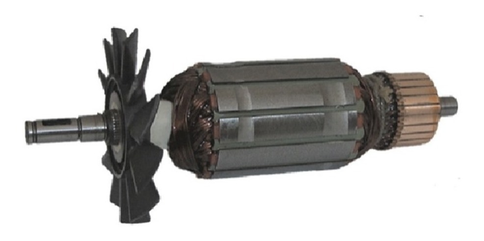 Armadura Rotor Para 4140 5163605 Cortadora Mármol Makita