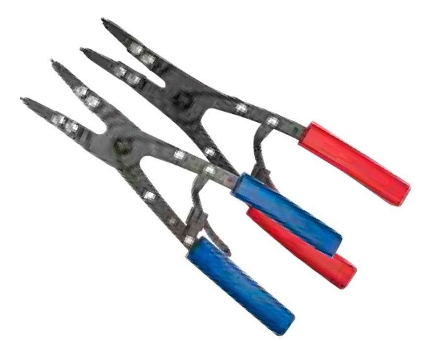 Pinzas Para Anillos 10  Th110418 (2 Pinzas Y 6 Puntas)