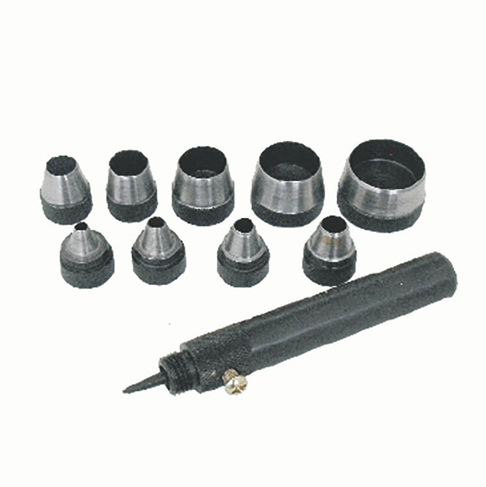 [GM-14SACABO054AO] Juego de Sacabocados 10 Piezas 5 a 32mm