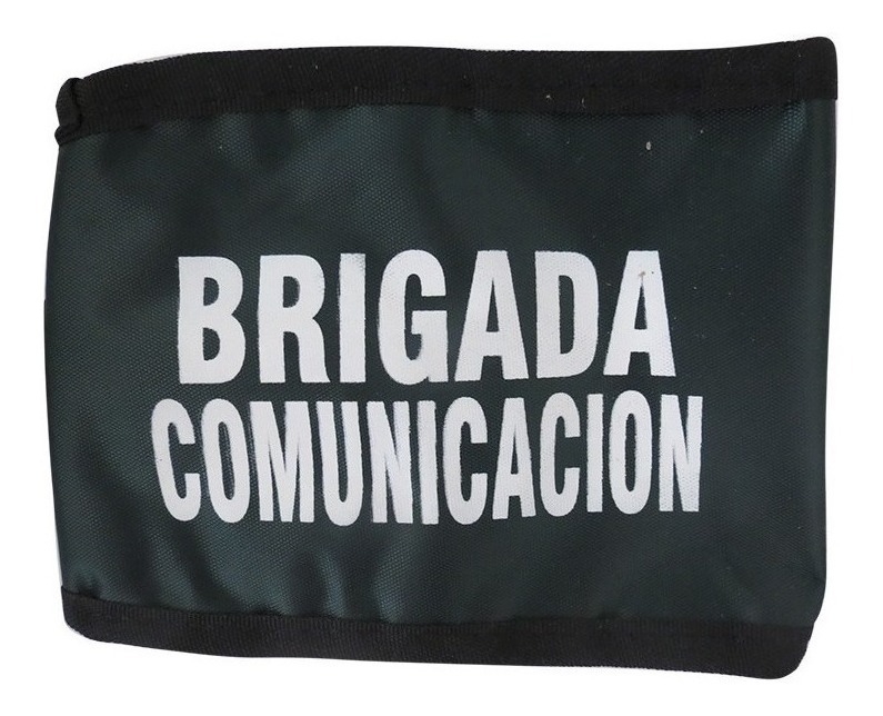 Brazalete Brigadista Verde – Comunicación
