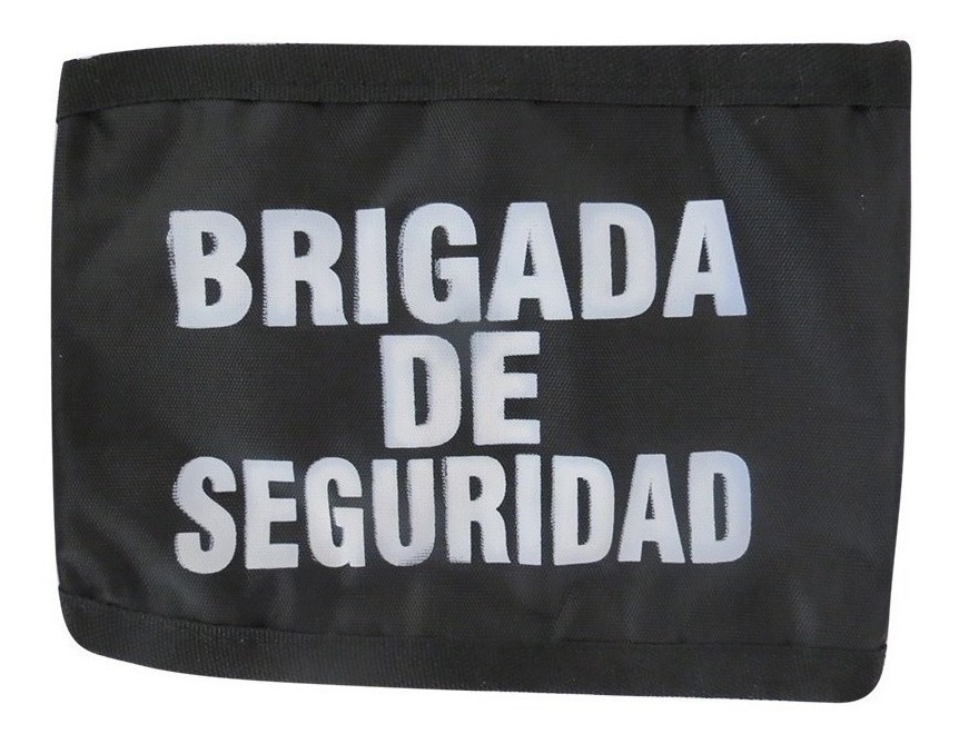 [GM-14SEGURI009SM] Brazalete Brigadista Negro – Seguridad