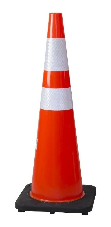 Cono Naranja De Seguridad 91 Cms.