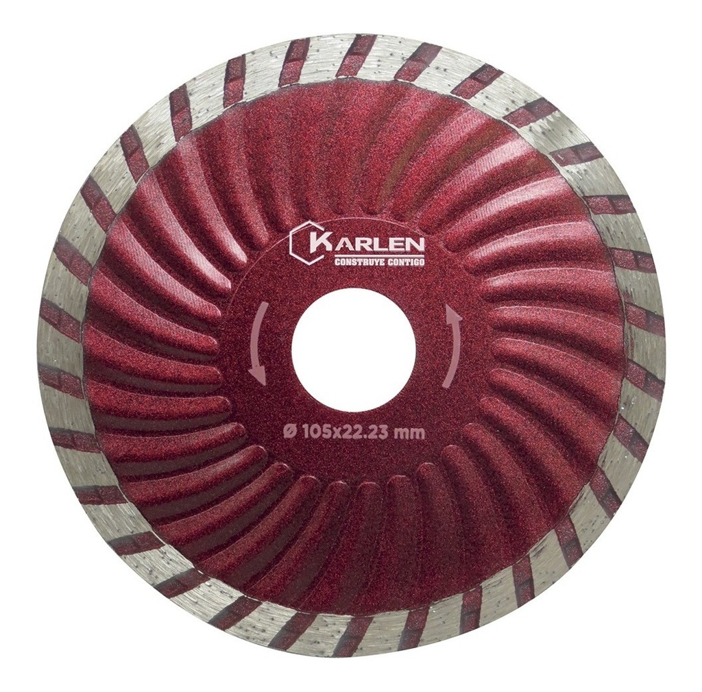 Sierra Circular De Diamante Turbo 180/Turb-Hg