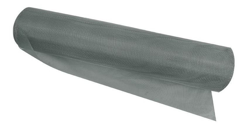 Tela Mosquitera Polietileno Hd Gris 30Mx120Cmplus
