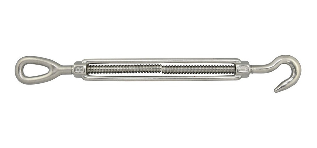Tensor Inox 316 Ojo/gancho 3/8"x180mm