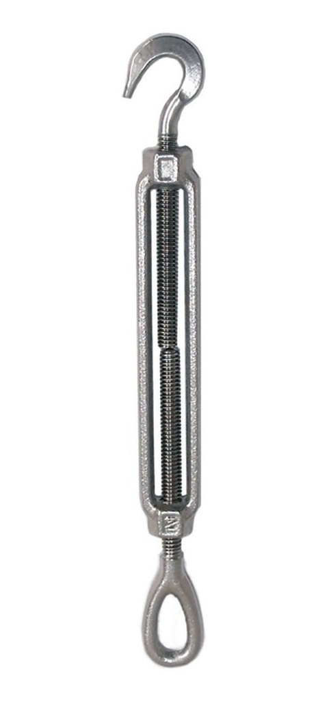 Tensor Inox 316 Ojo/gancho 1/2"x190mm