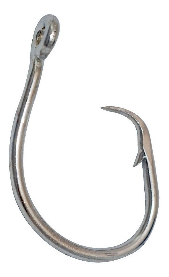 Anzuelo Mustad 39960D Inline Circle 13/0 (100 Piezas)