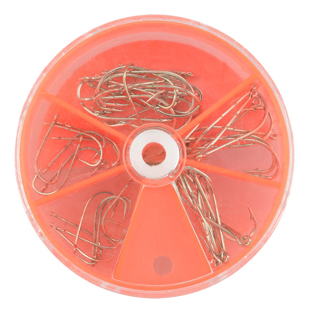 Anzuelos Surtidos Medianos Para Pesca (50 Piezas)