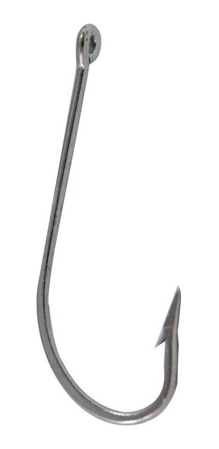 Anzuelo Mustad 3407DT O'shaughnessy 2/0 (100 Piezas)