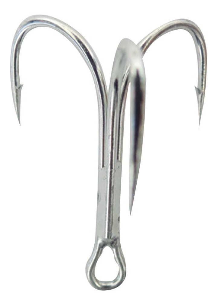 Anzuelo Para Pesca Triple 1/0 (50 Piezas)