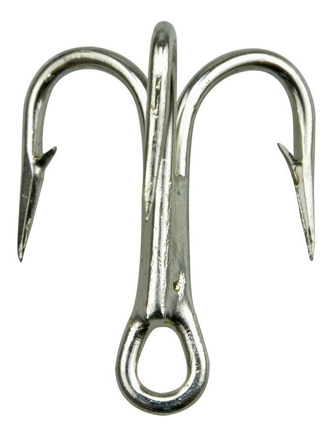 Anzuelo Forjado 6061TF 3/0 (50 Piezas)