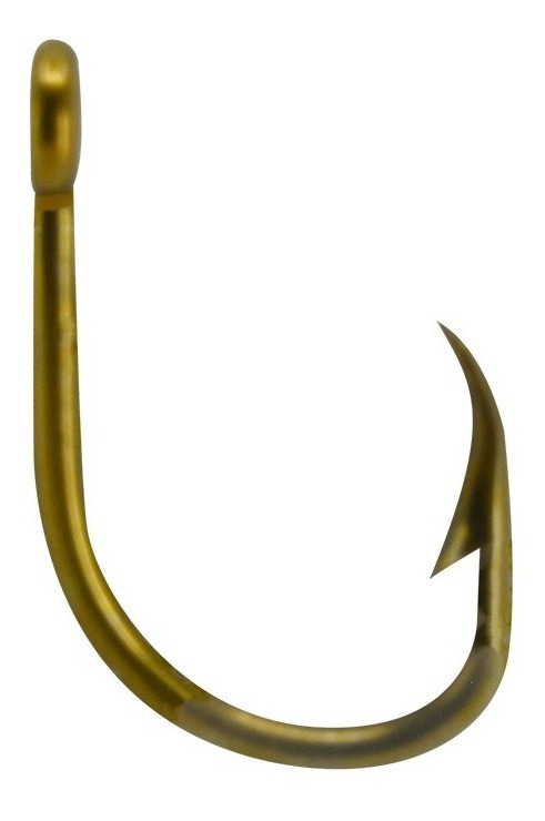 Anzuelo Mustad 94151 Live Bait O'shaughnessy Bronce 2/0 (100 Piezas)