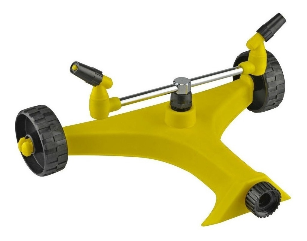 [GM-15ASPERS043BI] Aspersor Giratorio Base Plástico 2 Lanzas Metal 4207